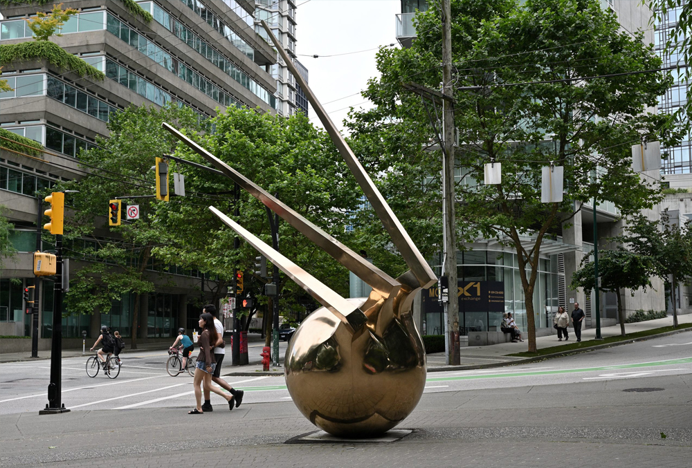 Vancouver Biennale Kambiz Sharif “NEED” Sculpture